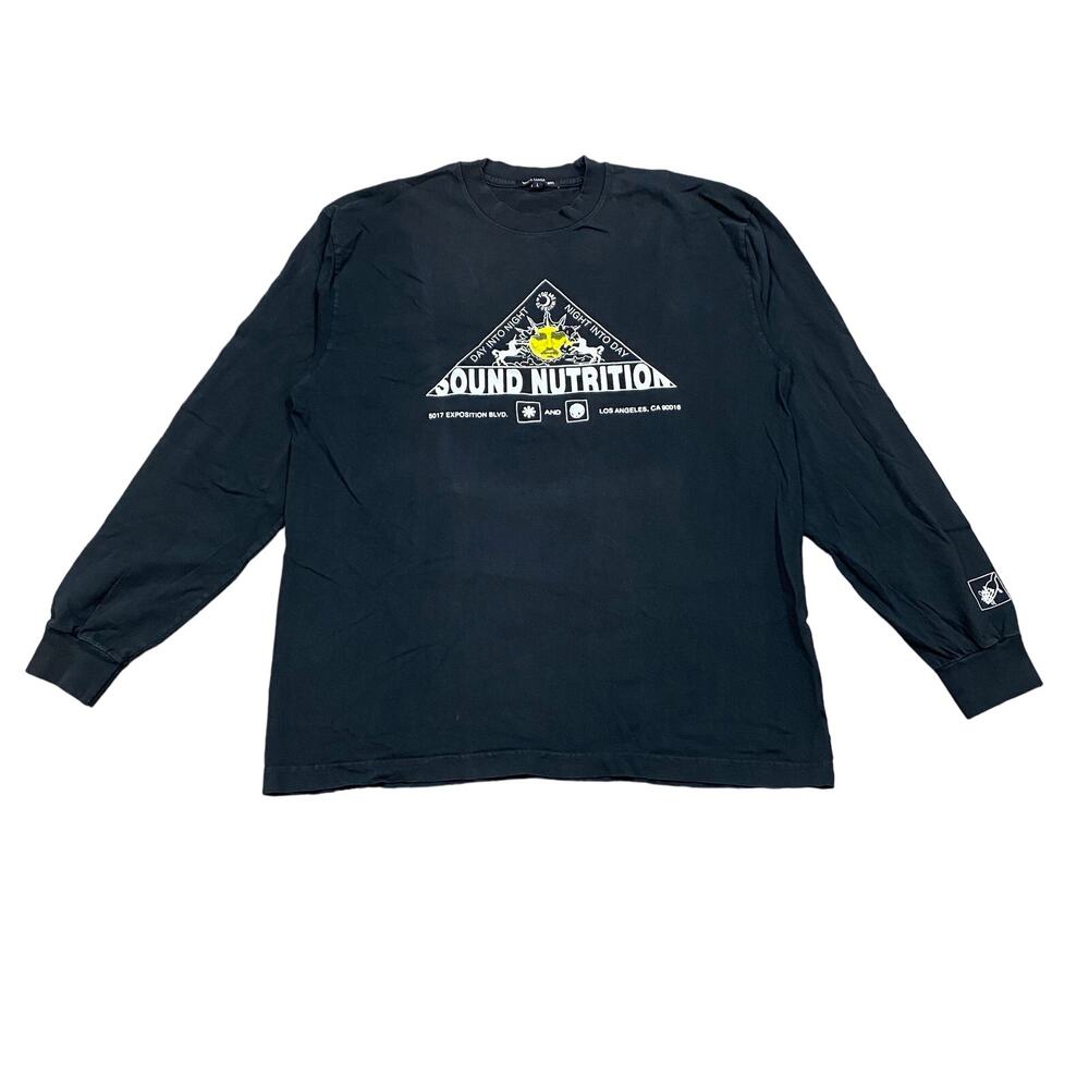 Rare Total Luxury Spa Sound Nutrition Long Sleeve Shirt Men's L Streetwear